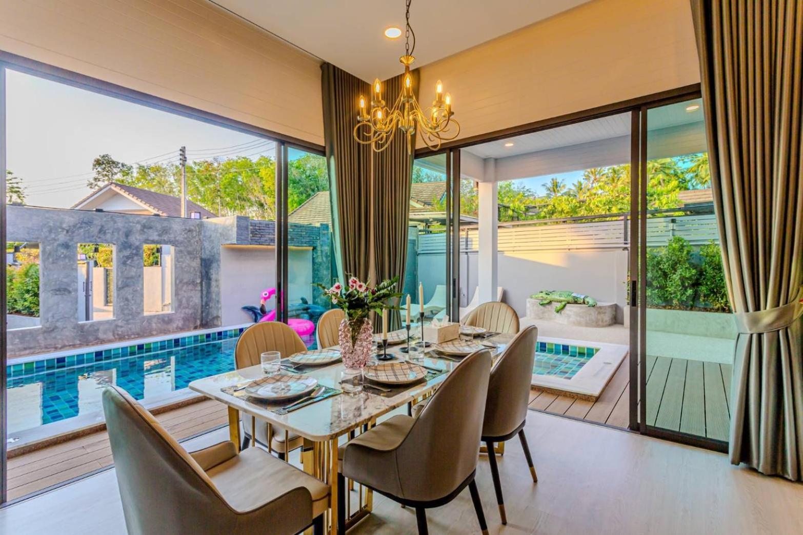 Nut & Non Pool Villa By Duangtham Ban Khlong Haeng 외부 사진