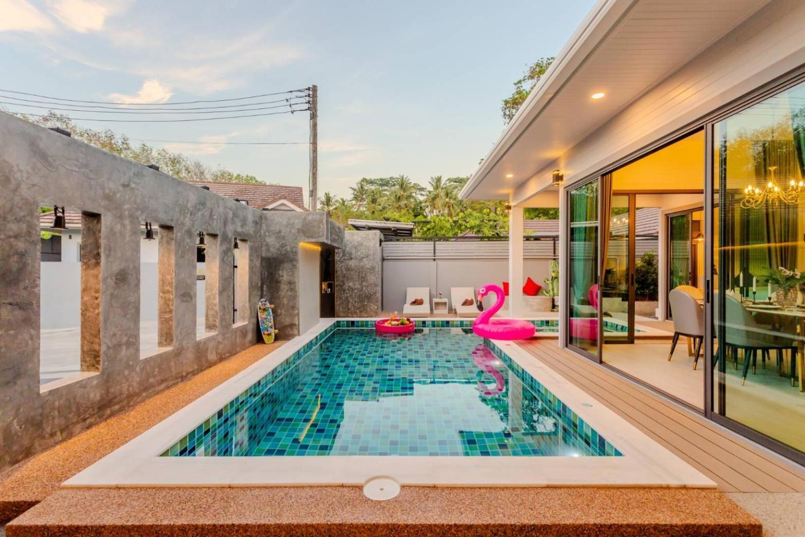 Nut & Non Pool Villa By Duangtham Ban Khlong Haeng 외부 사진