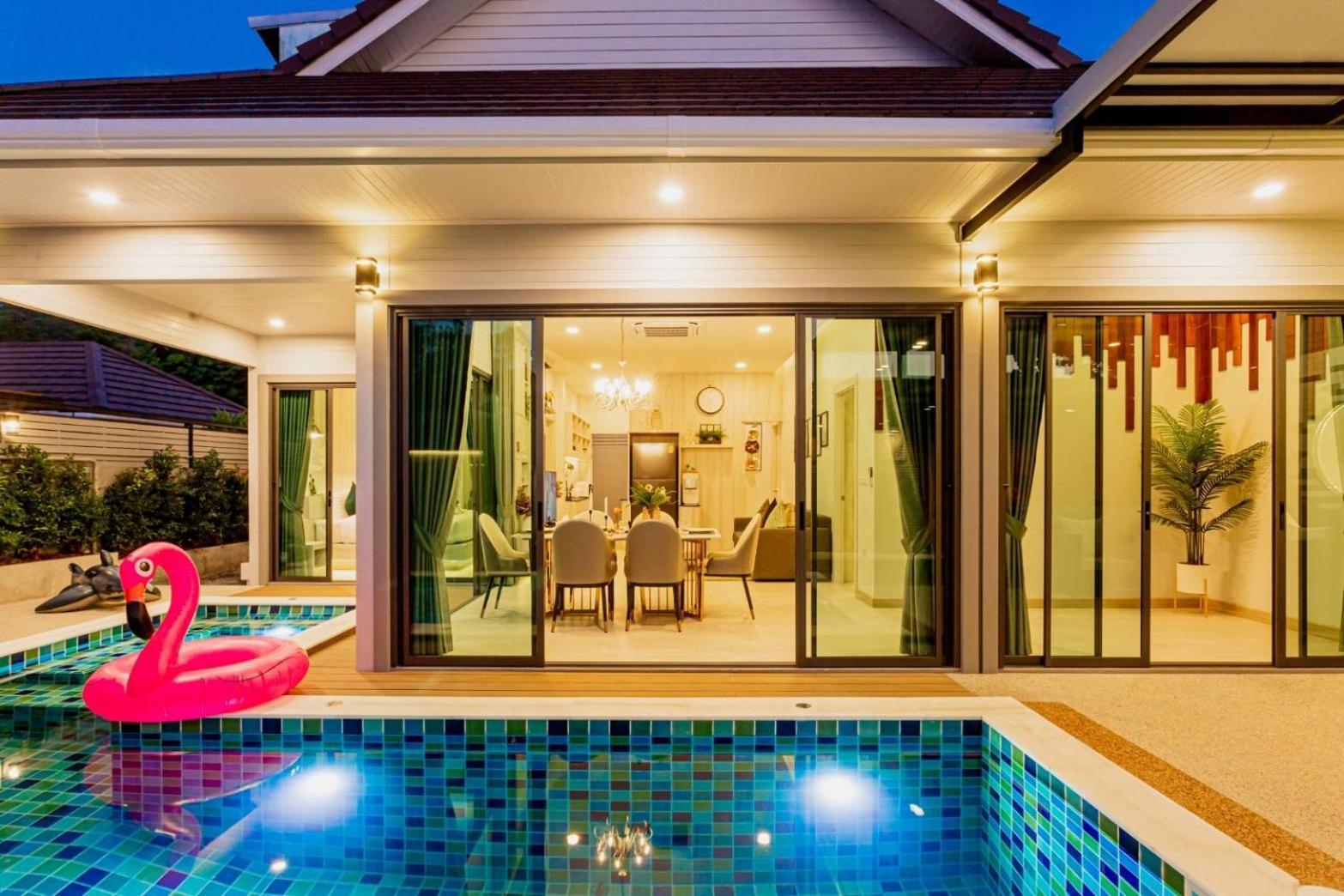 Nut & Non Pool Villa By Duangtham Ban Khlong Haeng 외부 사진